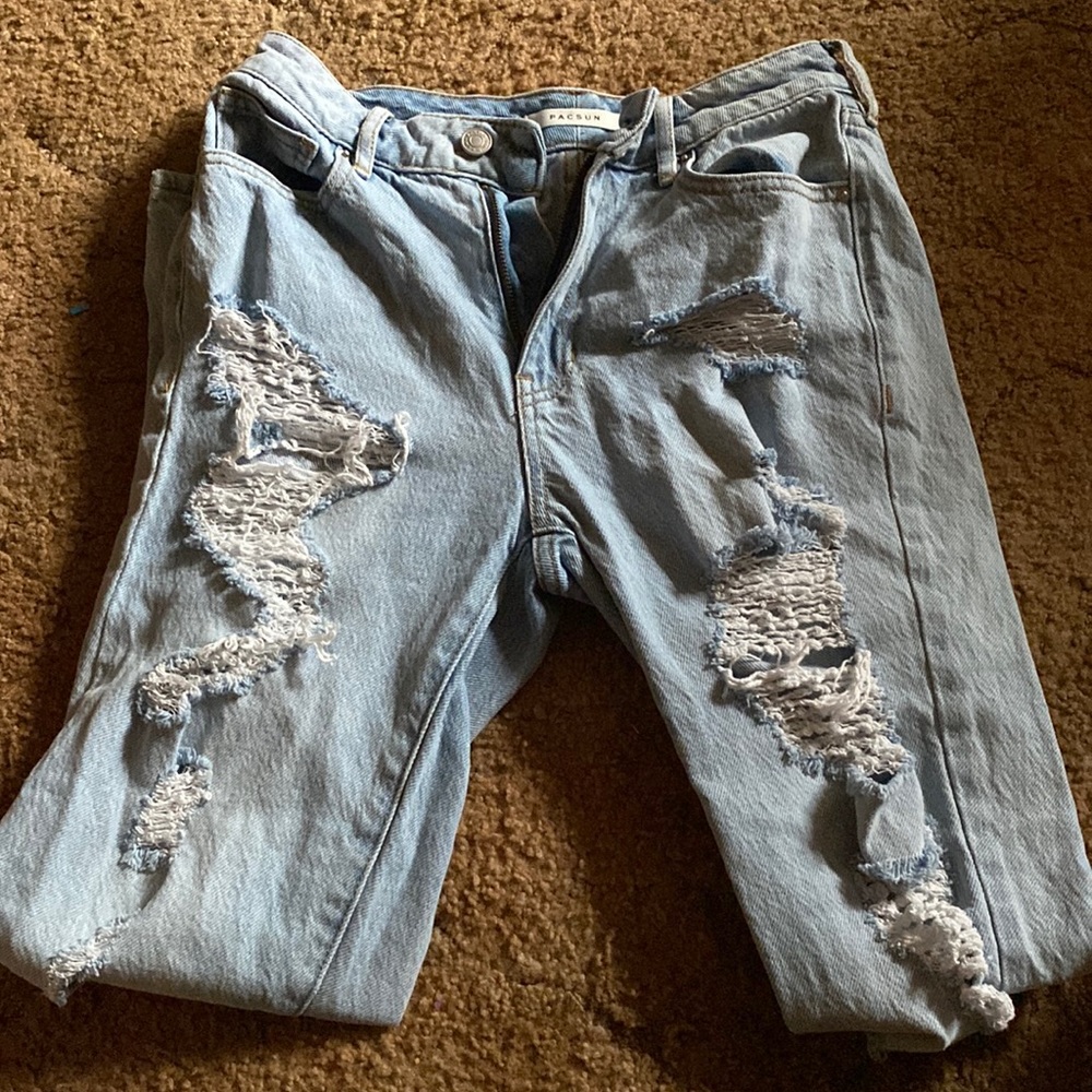 Straight leg pac sun jeans sz 24